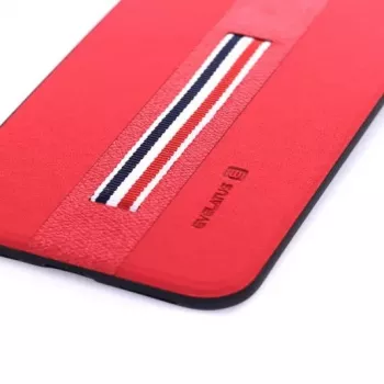 Evelatus Apple iPhone X Funda trasera Dazzle roja