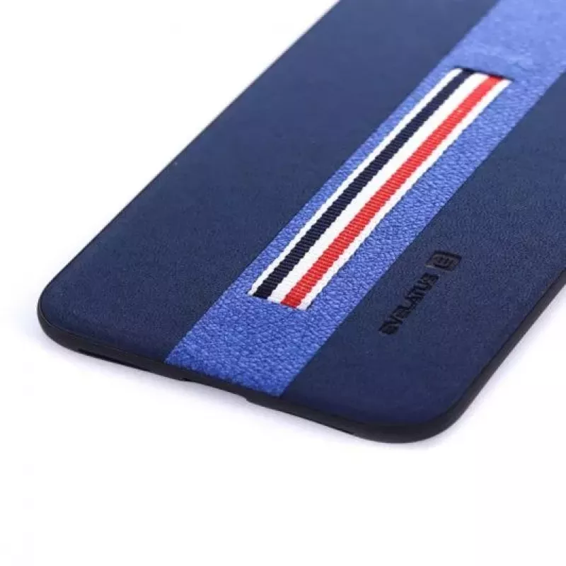 Evelatus Apple iPhone X Funda trasera Dazzle azul