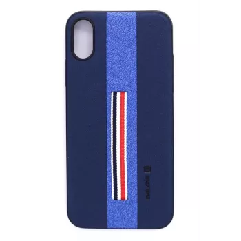 Evelatus Apple iPhone X Funda trasera Dazzle azul
