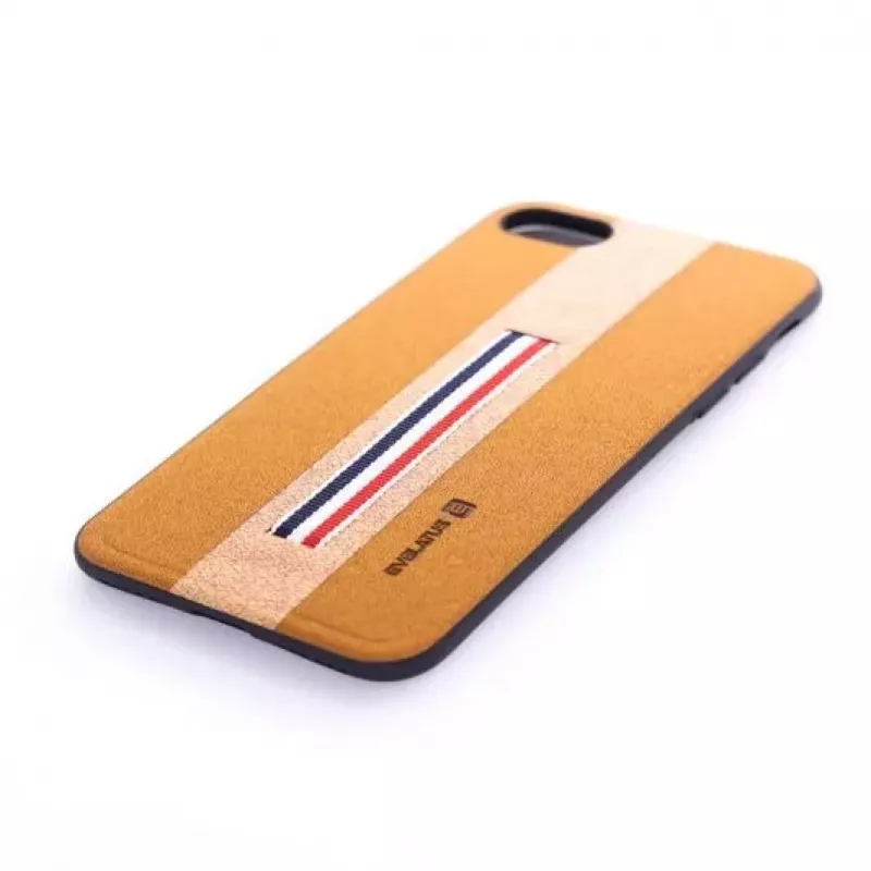 Evelatus Apple iPhone 7/8/SE 2020/SE 2022 Funda trasera Dazzel marrón