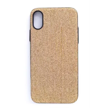 Evelatus Funda trasera Starnight Gold para Apple iPhone X