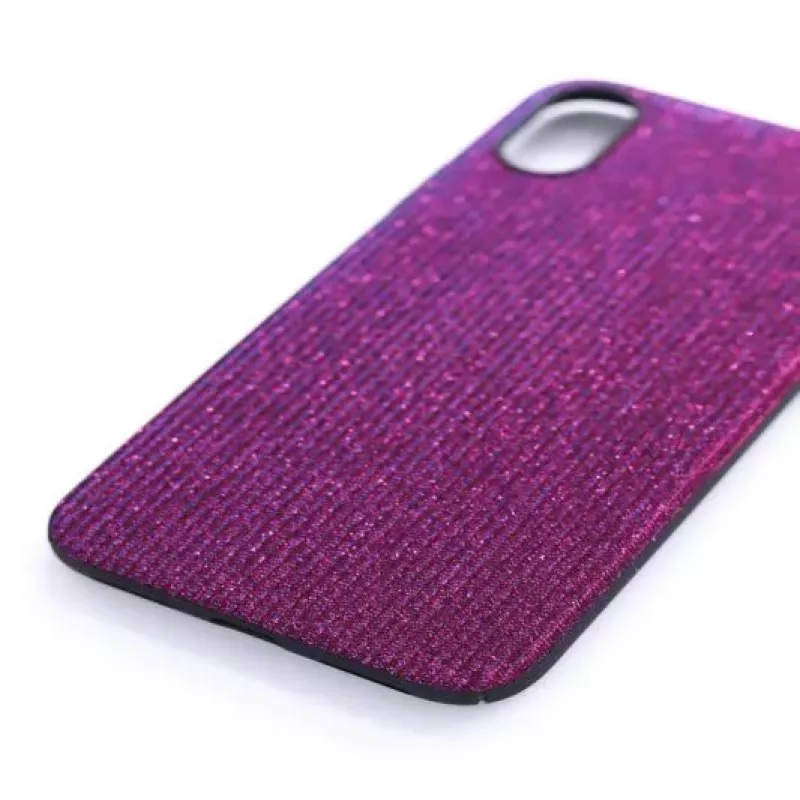 Evelatus Funda de silicona Starnight Purple para Apple iPhone X