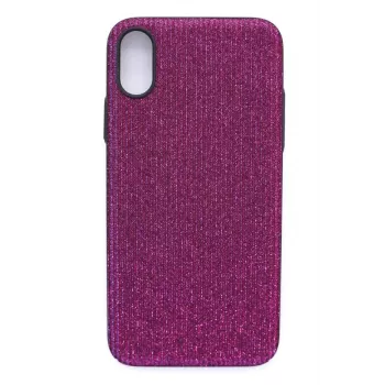 Evelatus Funda de silicona Starnight Purple para Apple iPhone X