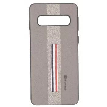 Evelatus Samsung Galaxy S10 Funda trasera TPU Dazzel Gray