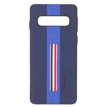 Evelatus Samsung Galaxy S10 Funda trasera TPU Dazzle Blue
