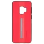 Evelatus Funda trasera serie Dazzle para Samsung Galaxy S9 - Rojo