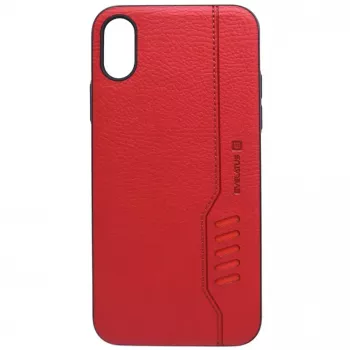 Evelatus Funda trasera Shooter Red para Apple iPhone X