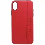 Evelatus Funda trasera Shooter Red para Apple iPhone X