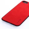 Evelatus Funda trasera de silicona líquida Kuton Red para Apple iPhone 7/8