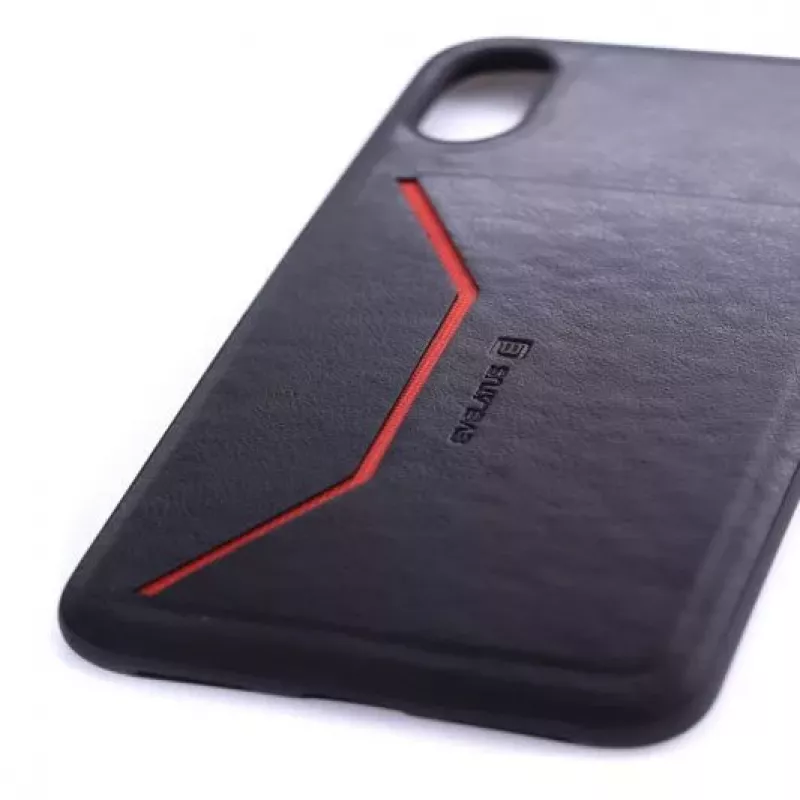 Evelatus Apple iPhone X Nobel Black Funda Trasera