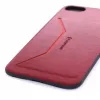 Evelatus Funda trasera Nobel Red para Apple iPhone 7/8 - silicona Soft-Touch