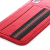 Evelatus Funda trasera de plástico Cubit Red para Apple iPhone X