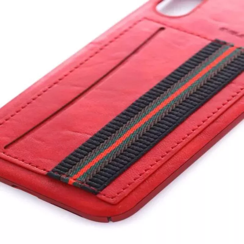 Evelatus Funda trasera de plástico Cubit Red para Apple iPhone X