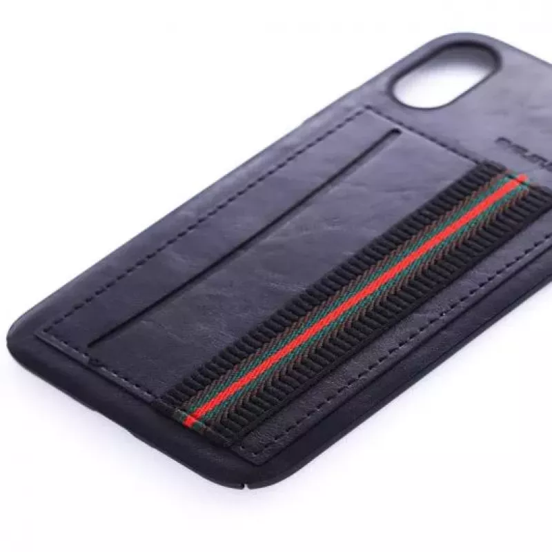 Evelatus Apple iPhone X Cubit Plastic Black Funda Trasera