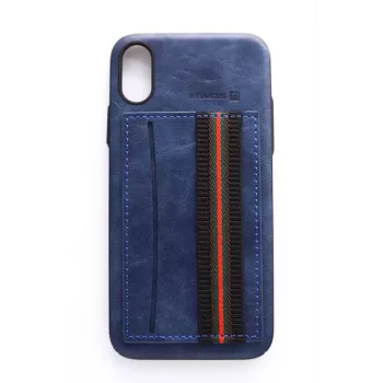 Evelatus Apple iPhone X Cubit Plastic Blue Funda Trasera