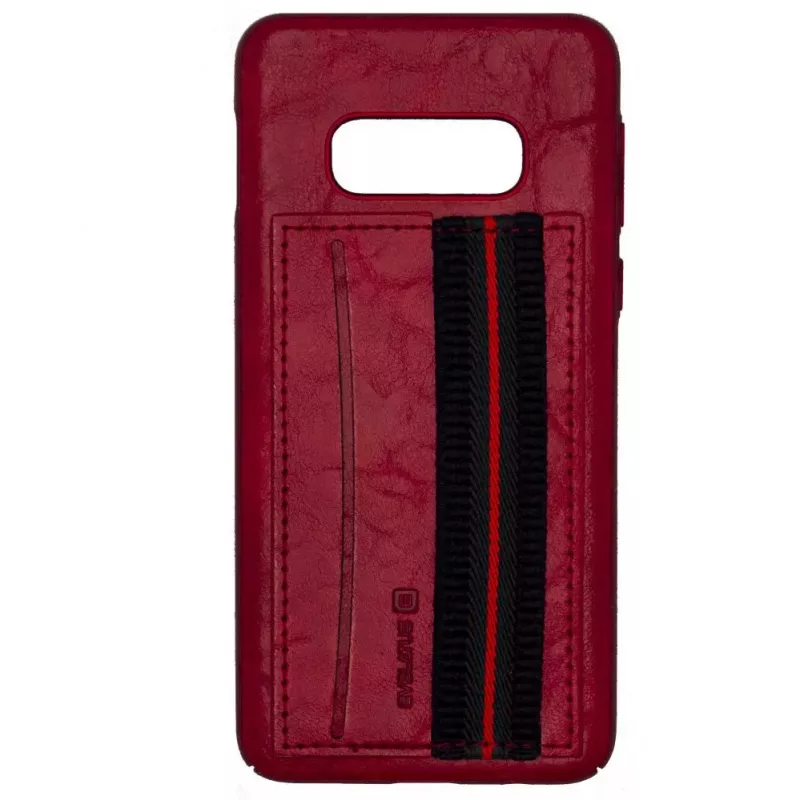 Evelatus Samsung S10e Cubit funda trasera de plástico roja