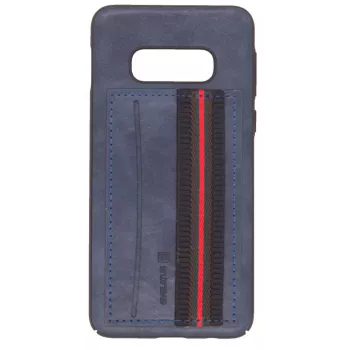 Evelatus Samsung Galaxy S10e Cubit funda protectora de plástico azul