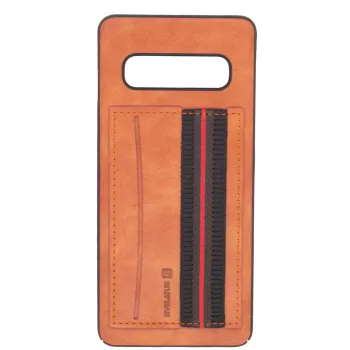 Evelatus Samsung Galaxy S10 Cubit funda trasera marrón