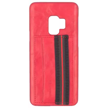 Evelatus Samsung S9 Cubit funda protectora de plástico roja