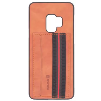 Evelatus Samsung Galaxy S9 Cubit funda trasera de plástico marrón