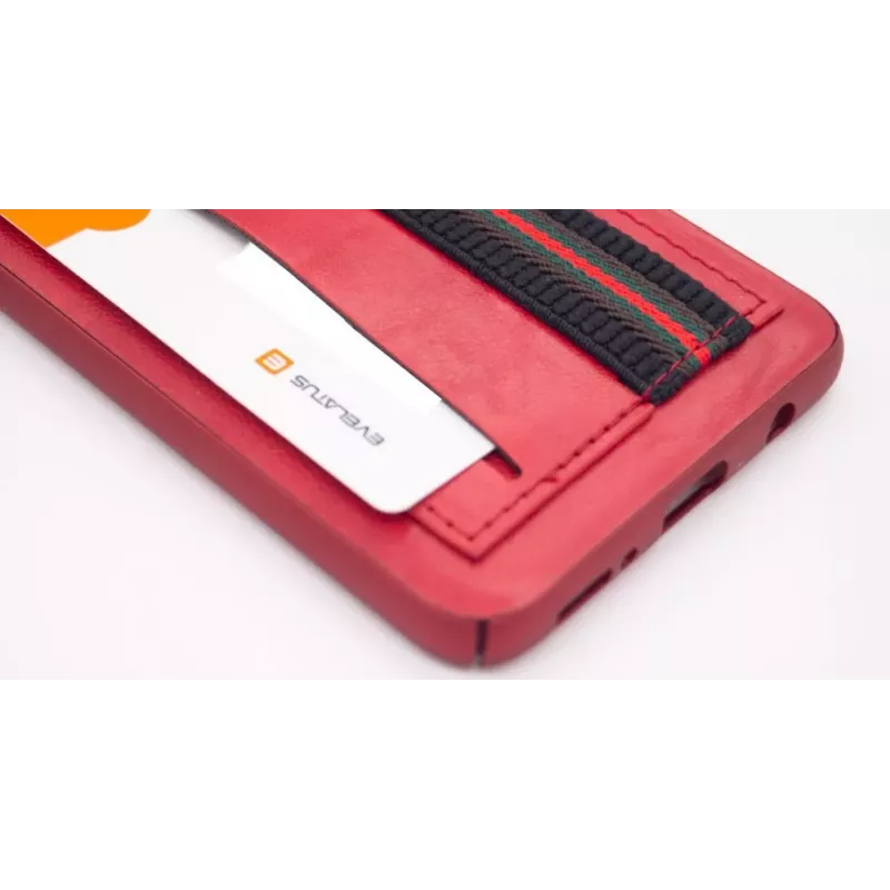 Evelatus Samsung Galaxy A50 Cubit funda protectora de plástico roja
