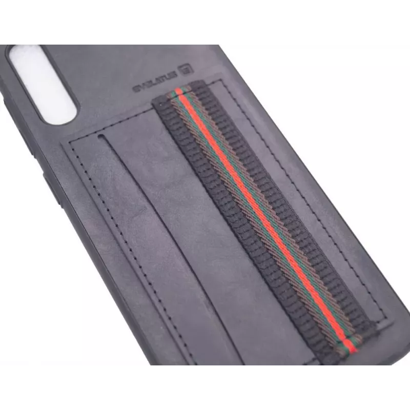 Evelatus Samsung Galaxy A50 Cubit funda trasera de plástico negra