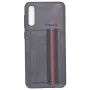 Evelatus Samsung Galaxy A50 Cubit funda trasera de plástico negra