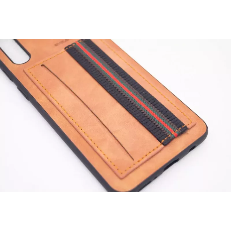 Evelatus Samsung Galaxy A50 Cubit funda protectora de plástico marrón