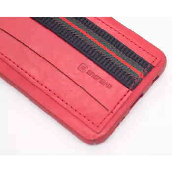 Evelatus Samsung A40 Cubit funda trasera de plástico roja