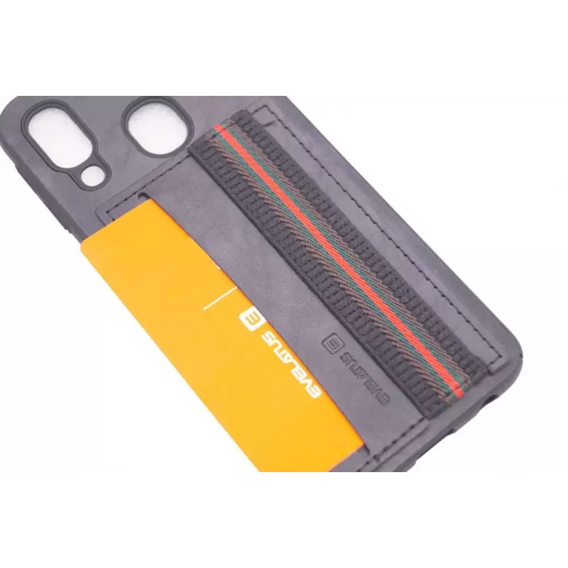 Evelatus Samsung A40 Cubit funda protectora de plástico negra