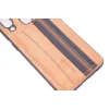 Evelatus Samsung Galaxy A40 Cubit funda trasera de plástico marrón