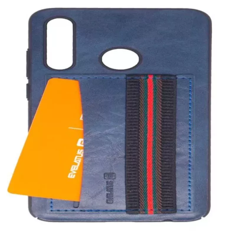 Evelatus Huawei P30 Lite Cubit funda trasera de plástico azul