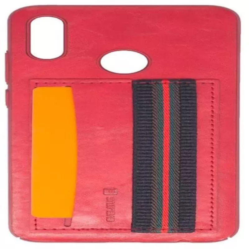 Evelatus Huawei P Smart 2019 Cubit funda trasera de plástico roja