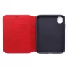 Evelatus Apple iPhone X funda trasera de silicona líquida roja