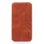Evelatus Apple iPhone X / XS Cissais funda trasera de piel marrón