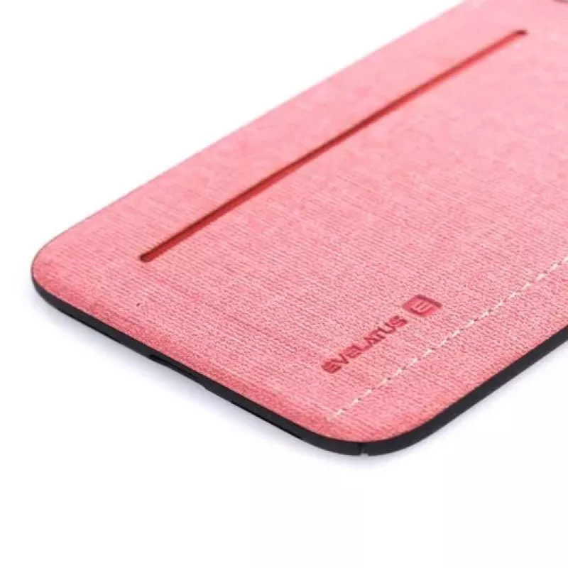 Evelatus funda trasera de silicona para Apple iPhone X / XS, rosa