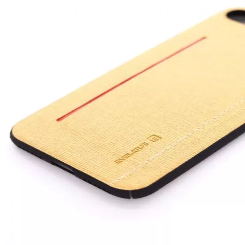 Evelatus Apple iPhone 7/8/SE2020/SE2022 6127 funda trasera de silicona amarilla