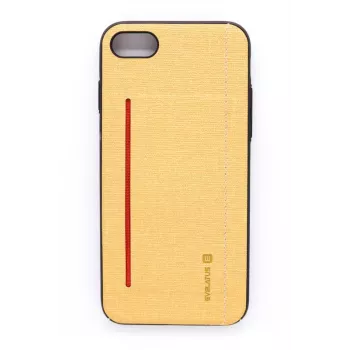 Evelatus Apple iPhone 7/8/SE2020/SE2022 6127 funda trasera de silicona amarilla