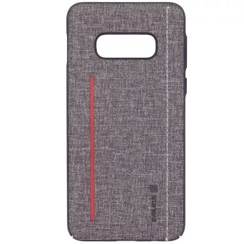Evelatus Samsung Galaxy S10e funda trasera de silicona gris