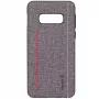Evelatus Samsung Galaxy S10e funda trasera de silicona gris