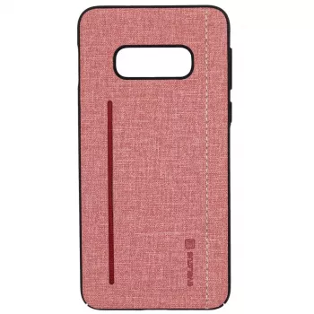Evelatus Samsung Galaxy S10e funda trasera de silicona rosa