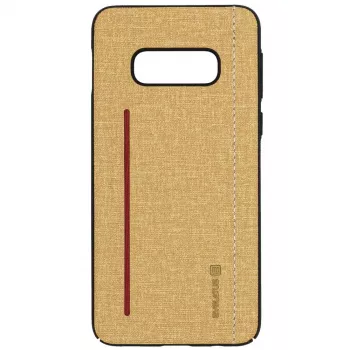 Evelatus Samsung Galaxy S10e funda trasera amarilla