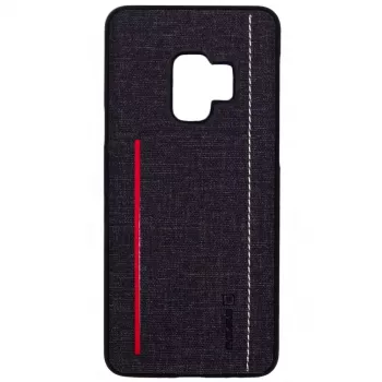 Evelatus Samsung Galaxy S9 funda trasera negra de silicona