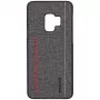EVELATUS Samsung Galaxy S9 funda trasera de silicona gris