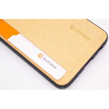 Evelatus funda de silicona para Samsung Galaxy A40 - amarilla