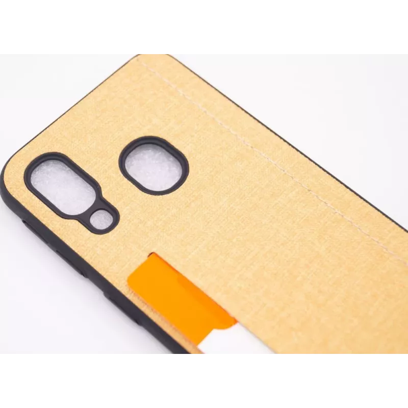 Evelatus funda de silicona para Samsung Galaxy A40 - amarilla