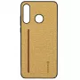 Evelatus Funda trasera de silicona 6127 para Huawei P30 Lite amarilla