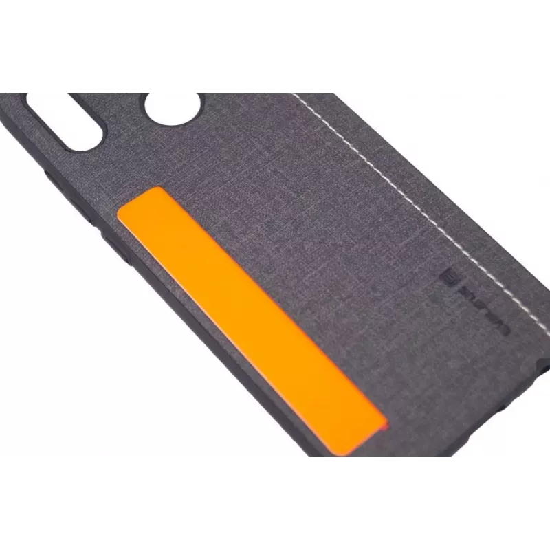 Evelatus Funda trasera de silicona 6127 para Huawei P Smart 2019 negra