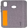 Evelatus Funda trasera de silicona 6127 para Huawei P Smart 2019 gris