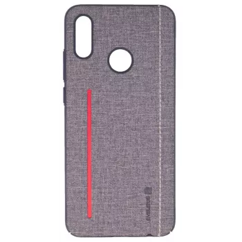 Evelatus Funda trasera de silicona 6127 para Huawei P Smart 2019 gris
